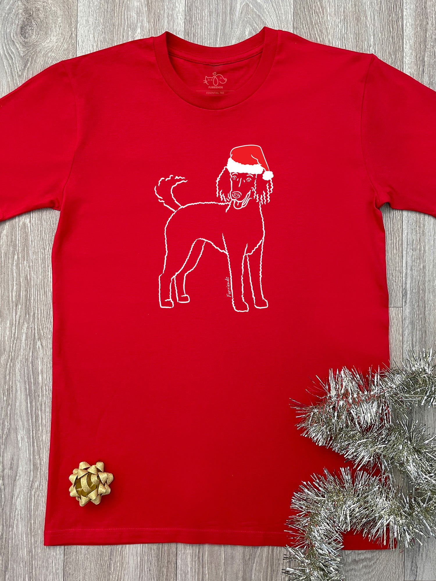 Poodle Christmas Edition Essential Unisex Tee