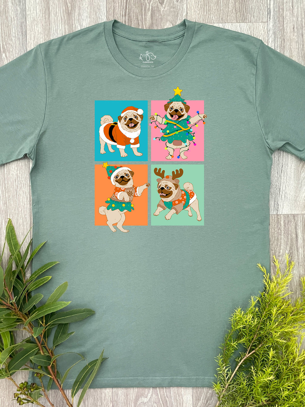 Pugmas Essential Unisex Tee