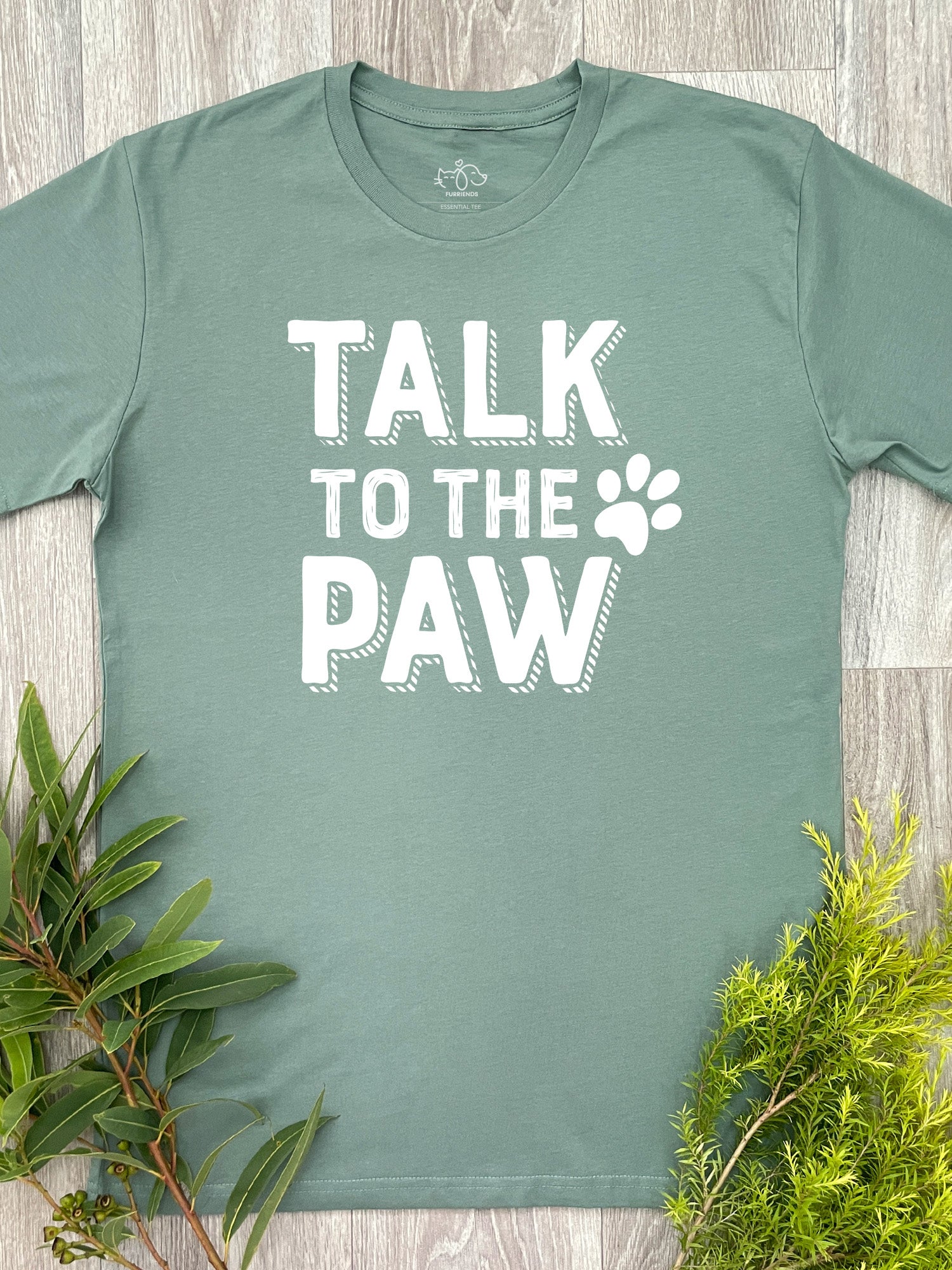 Talk To The Paw Essential Unisex Tee