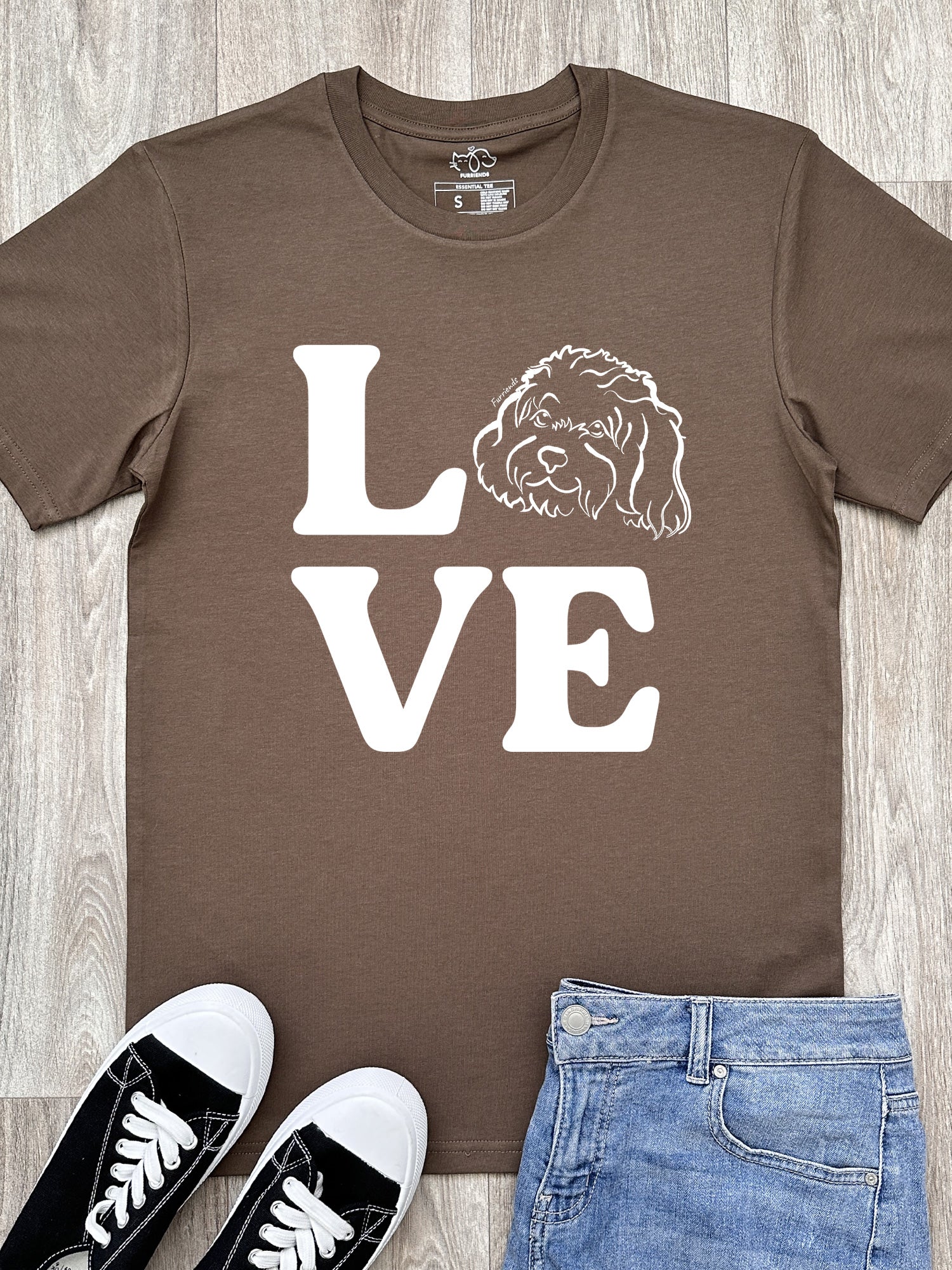 Breed LOVE Essential Unisex Tee (Customisable)