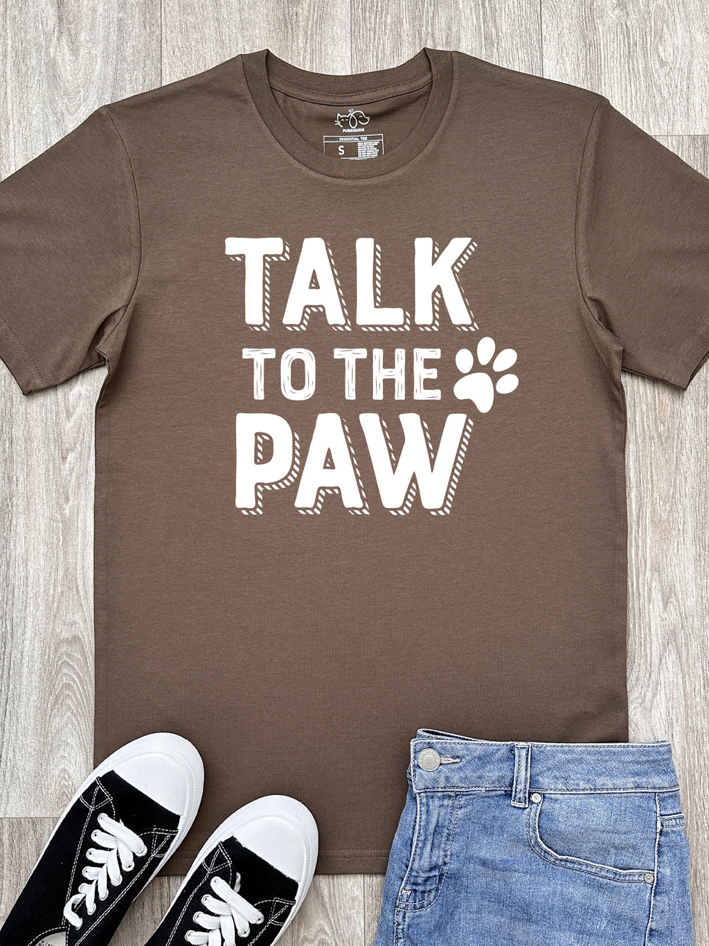 Talk To The Paw Essential Unisex Tee
