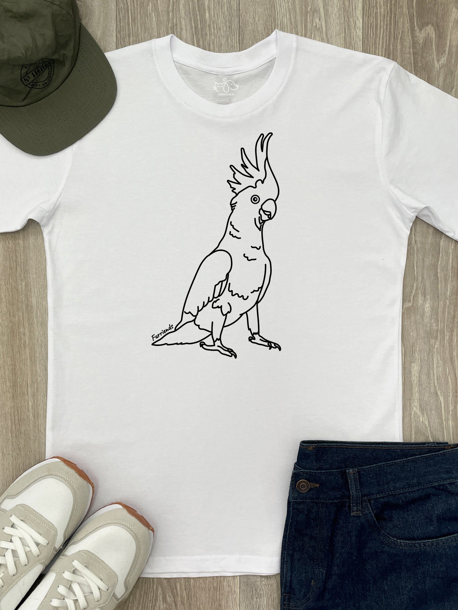 Sulphur-Crested Cockatoo Essential Unisex Tee