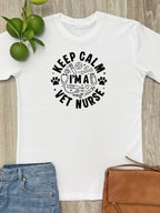 Keep Calm I'm A Vet Nurse Essential Unisex Tee
