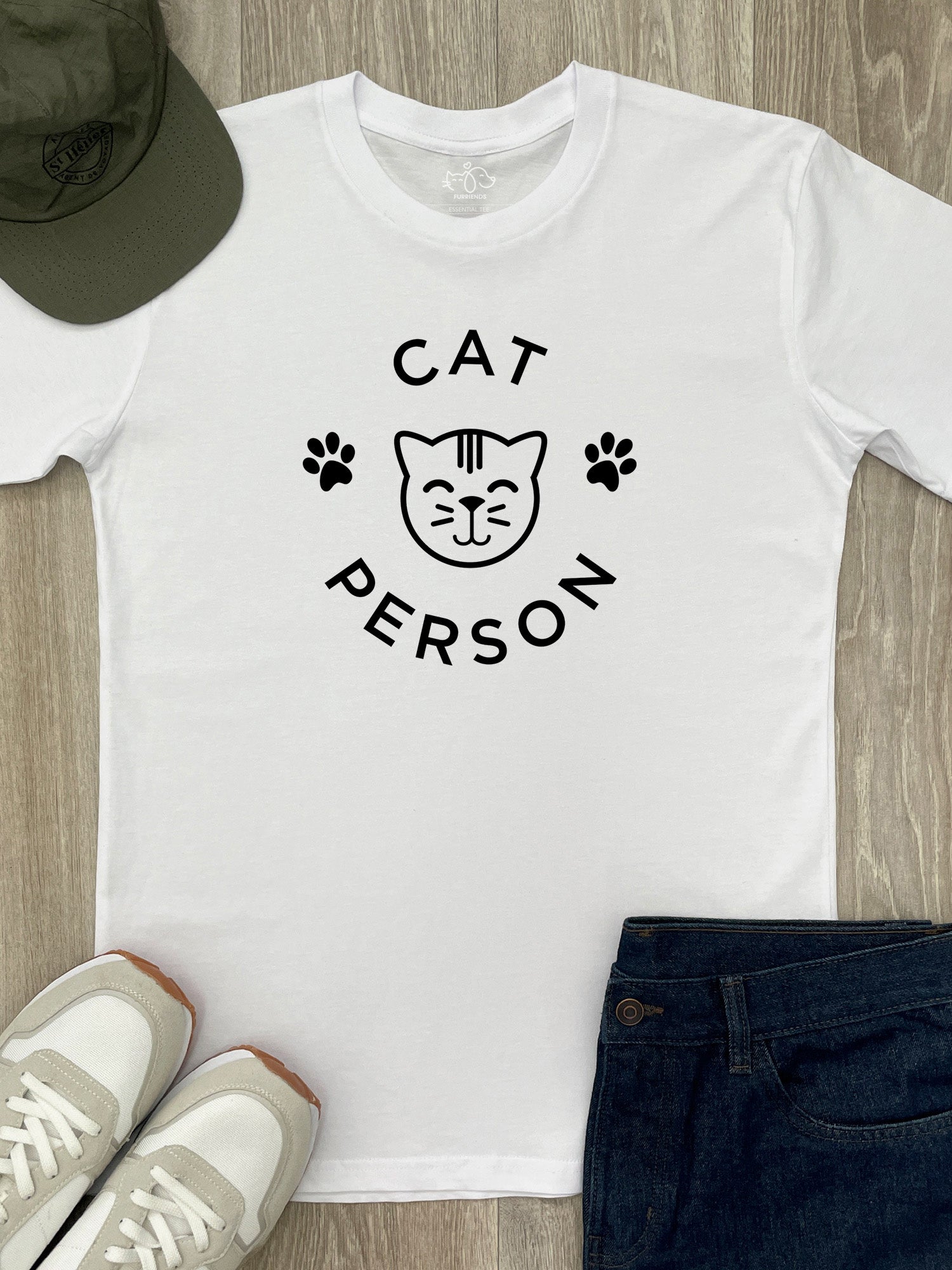 Cat Person Essential Unisex Tee