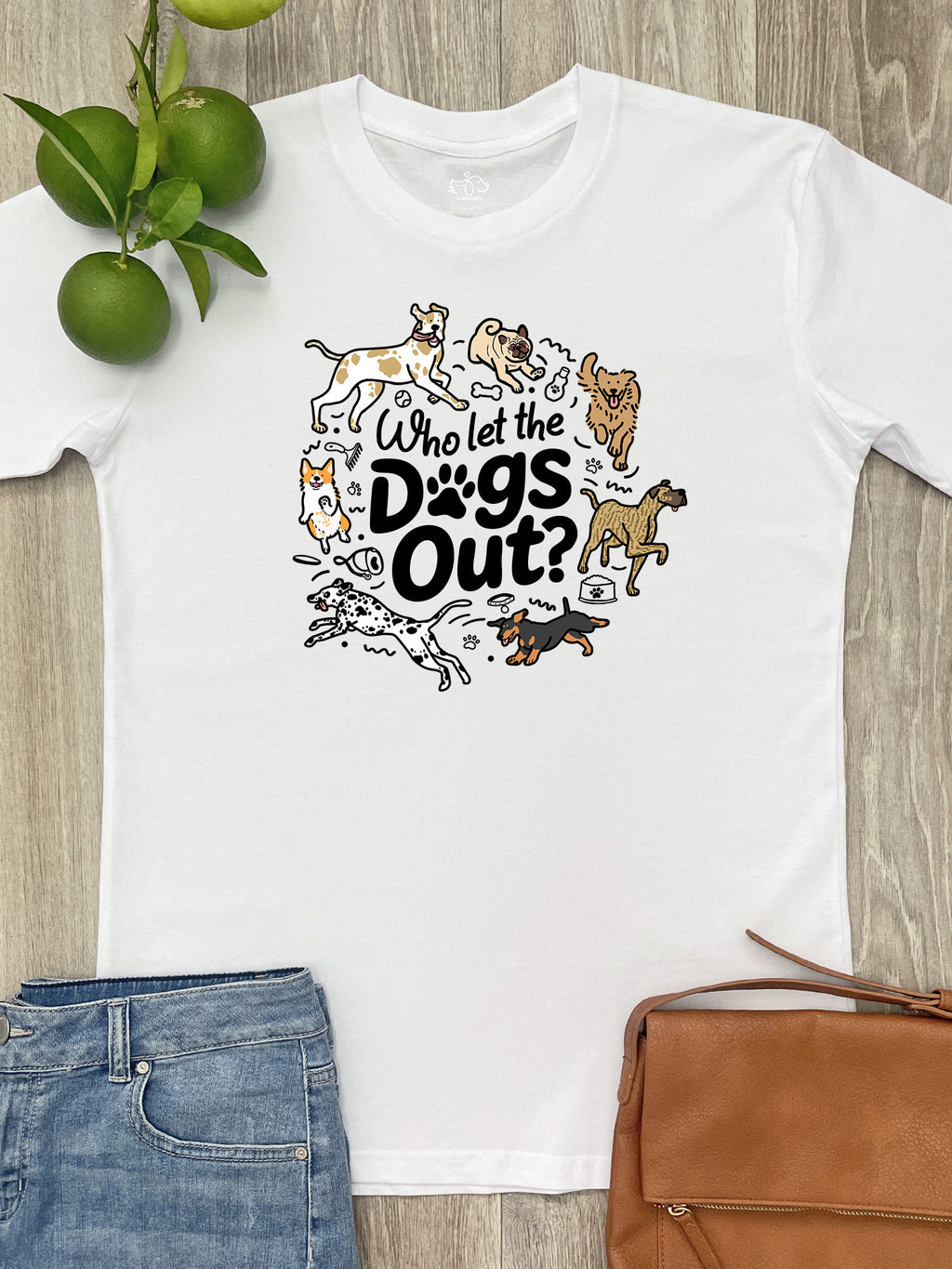 Who Let The Dogs Out? Essential Unisex Tee