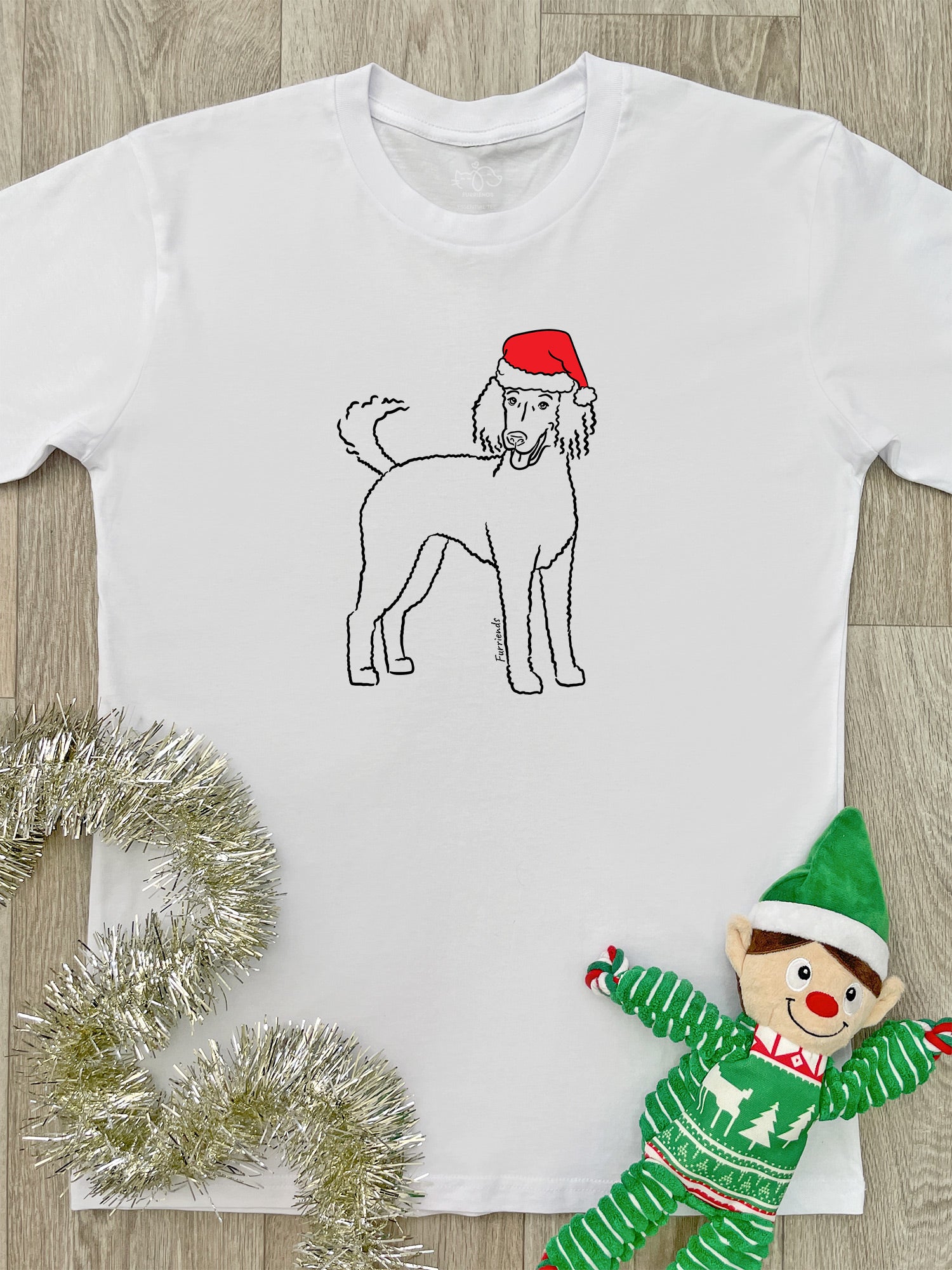 Poodle Christmas Edition Essential Unisex Tee