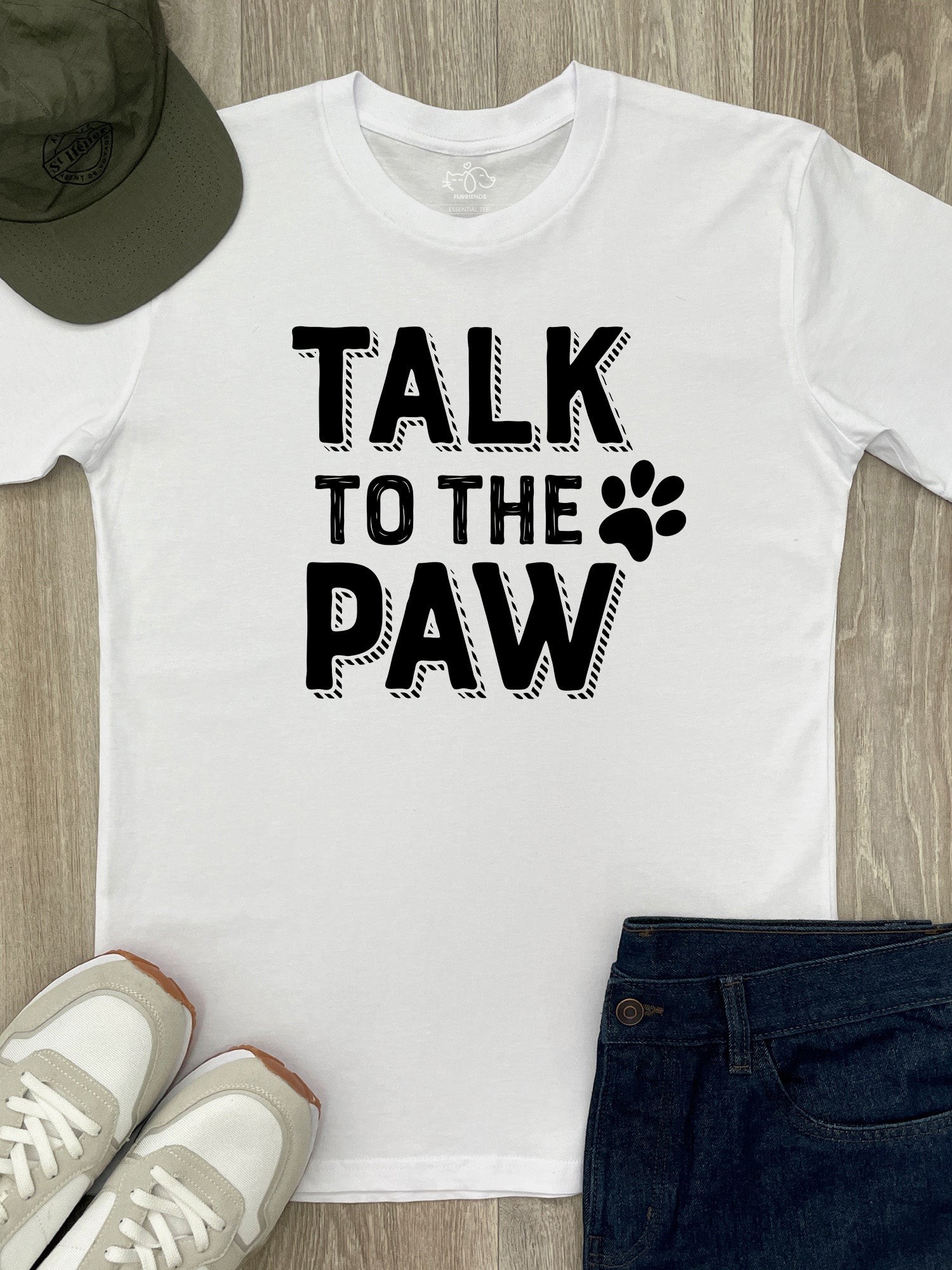 Talk To The Paw Essential Unisex Tee