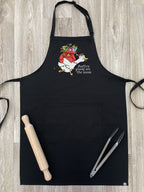 Festive Goose On The Loose Bib Apron