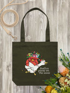 Festive Goose On The Loose Edith Tote