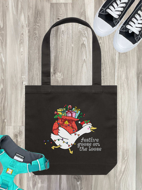 Festive Goose On The Loose Edith Tote