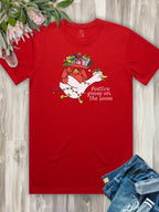 Festive Goose On The Loose Essential Unisex Tee
