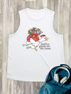 Festive Goose On The Loose Ember Women's Tank