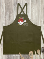 Festive Goose On The Loose Jarrah Crossback Apron