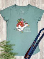 Festive Goose On The Loose Remi Women's Scoop Neck Tee