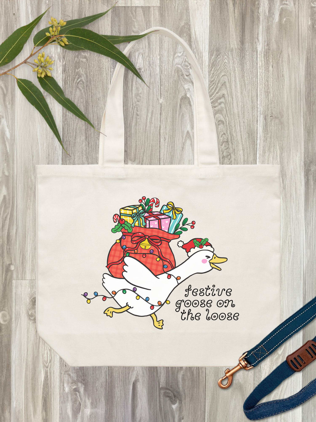 Festive Goose On The Loose Stella Tote