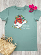 Festive Goose On The Loose Youth Tee