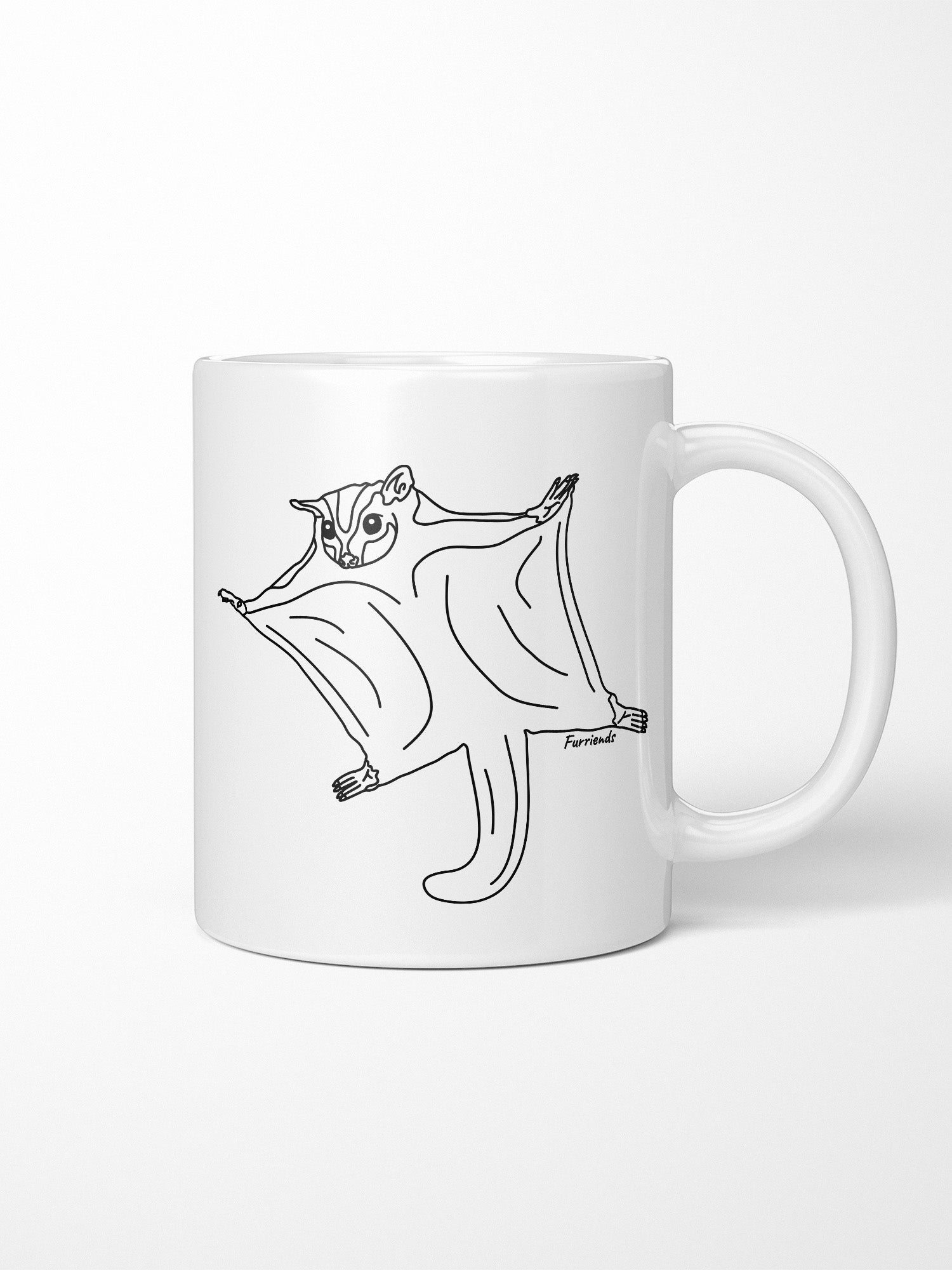 Sugar Glider Ceramic Mug
