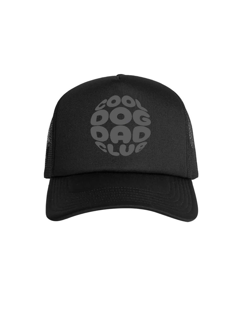 Cool Dog Dad Club Orb Foam Trucker Cap