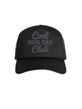 Cool Dog Dad Club Signature Script Foam Trucker Cap