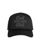 Cool Dog Dad Club Signature Script Foam Trucker Cap