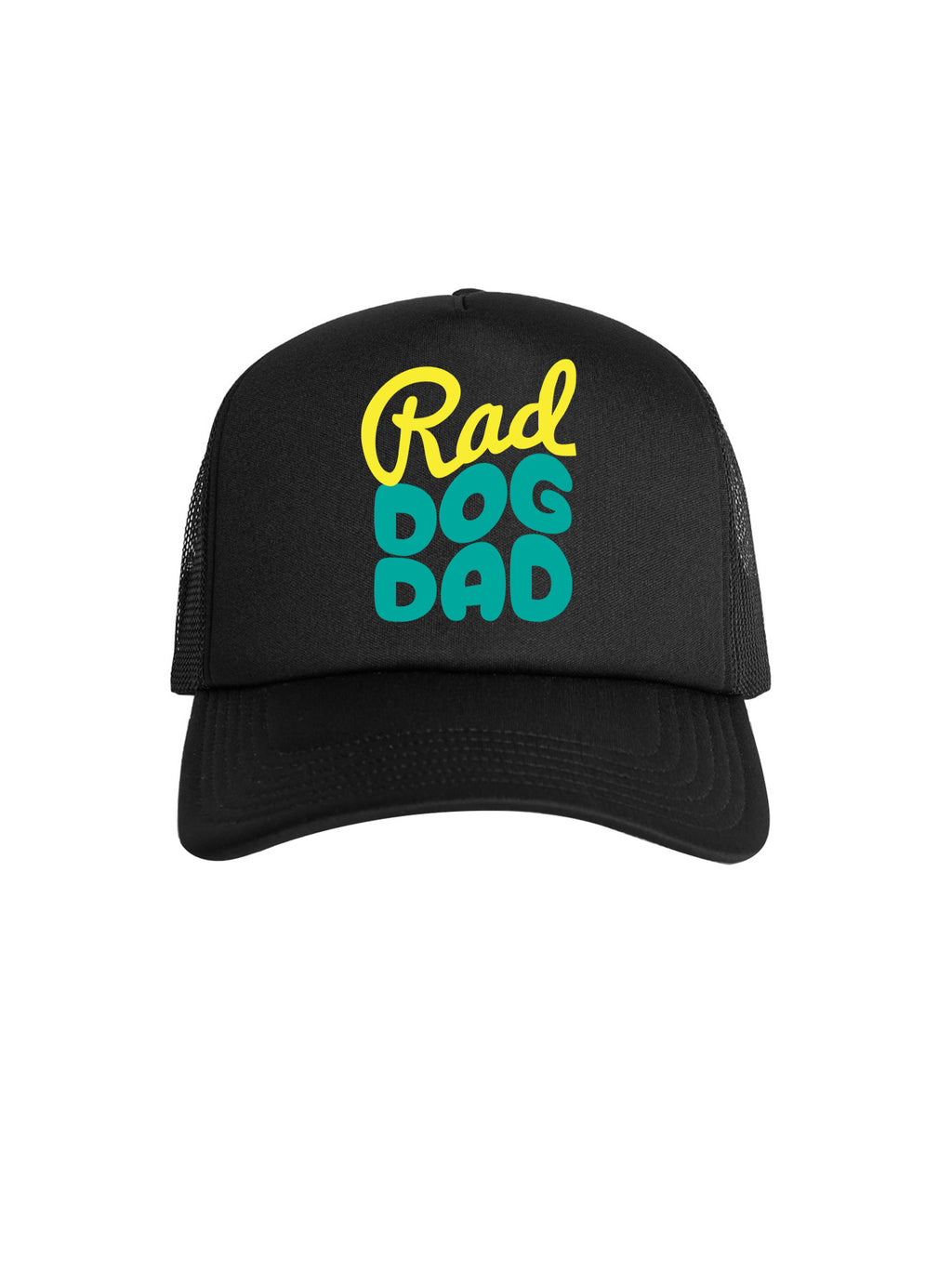 Rad Dog Dad Foam Trucker Cap