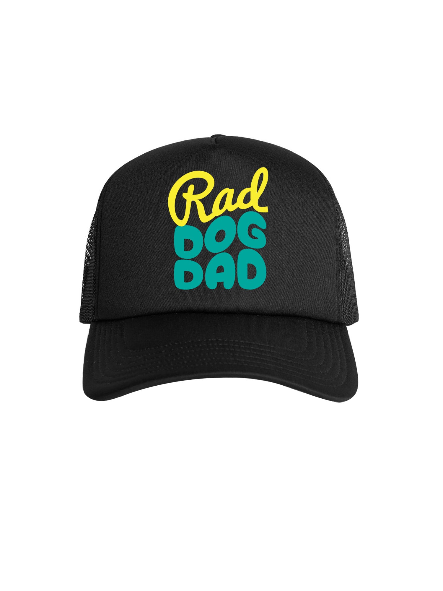 Rad Dog Dad Foam Trucker Cap