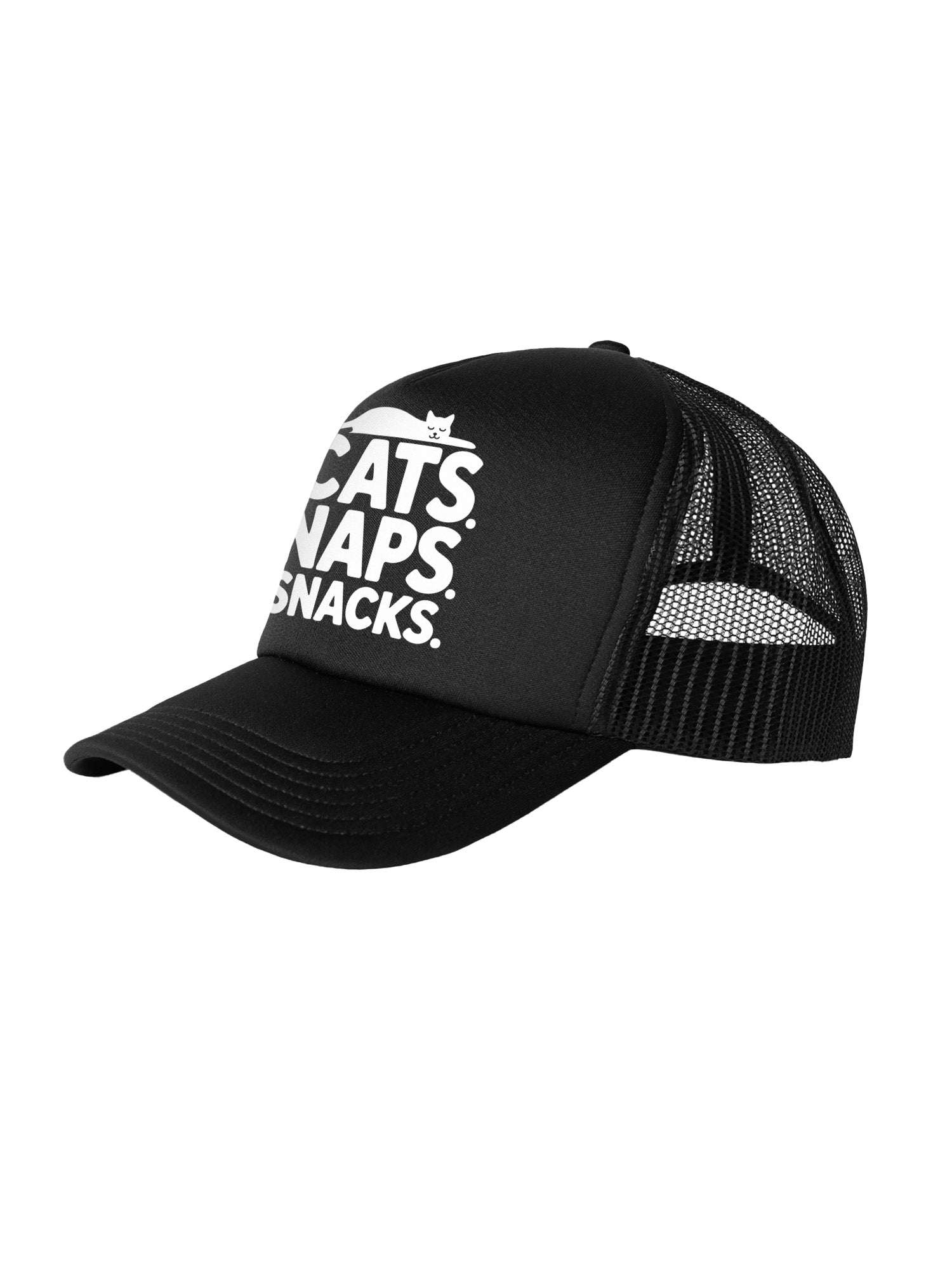Cats. Naps. Snacks. Foam Trucker Cap
