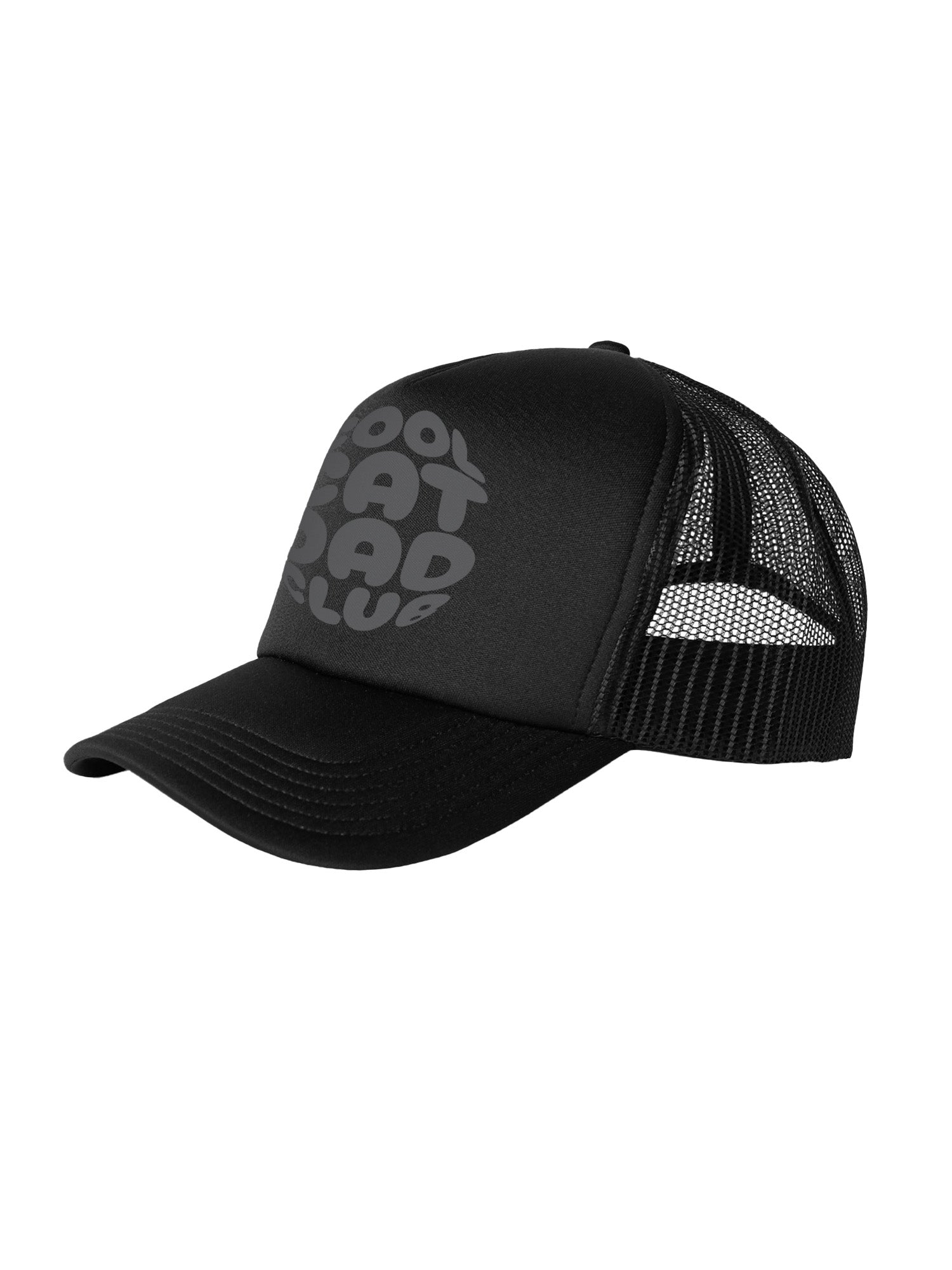 Cool Cat Dad Club Orb Foam Trucker Cap
