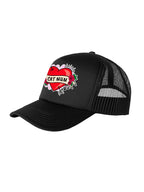 Cat Mum Heart Tattoo Foam Trucker Cap