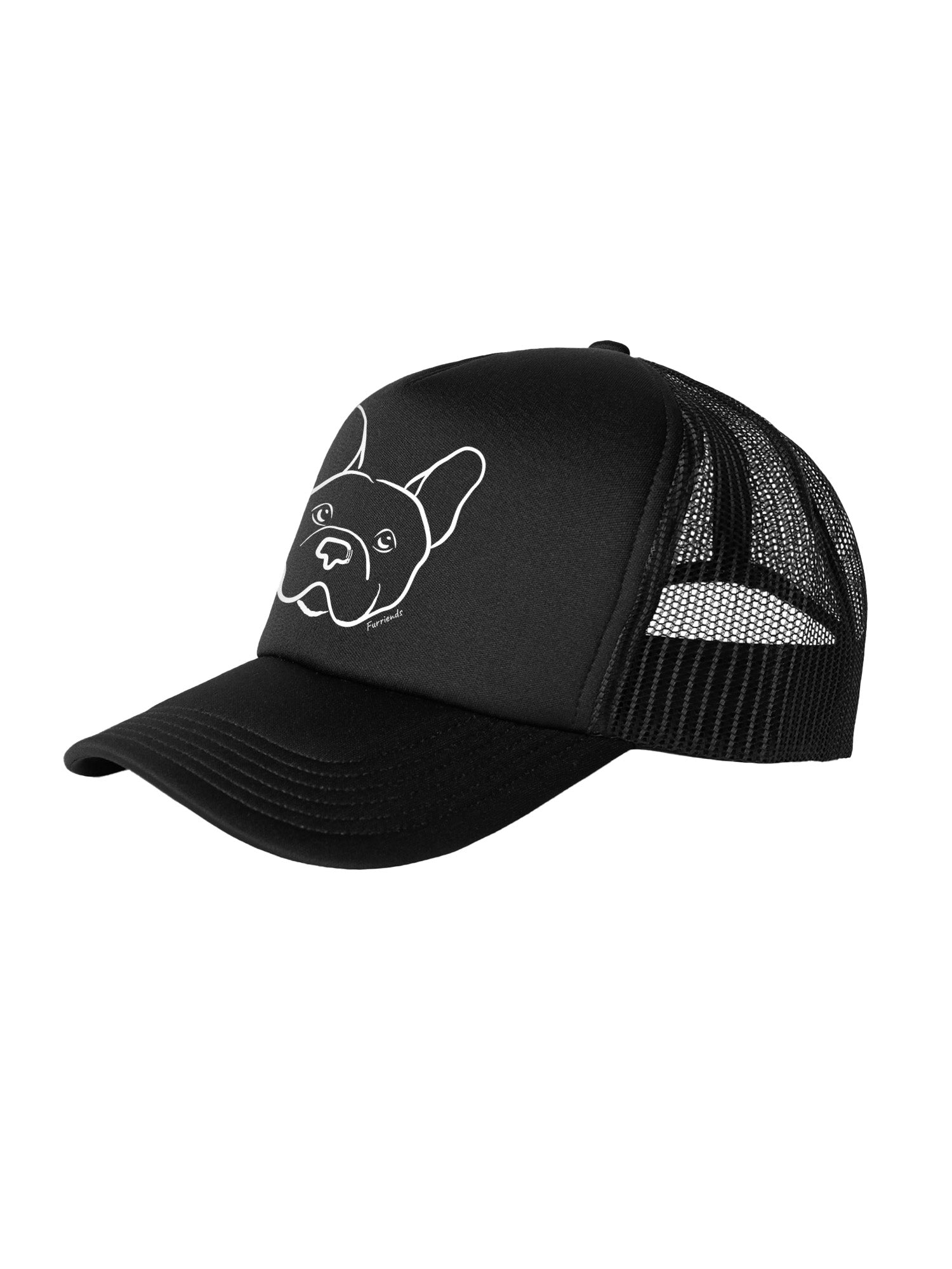 French Bulldog Foam Trucker Cap