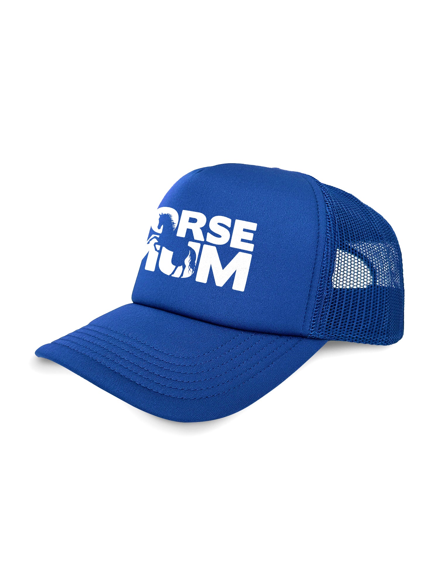 Horse Mum Silhouette Foam Trucker Cap