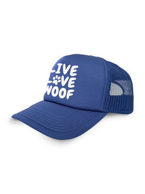 Live Love Woof Foam Trucker Cap