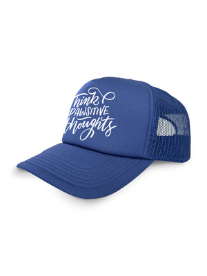 Think Pawsitive Thoughts Foam Trucker Cap