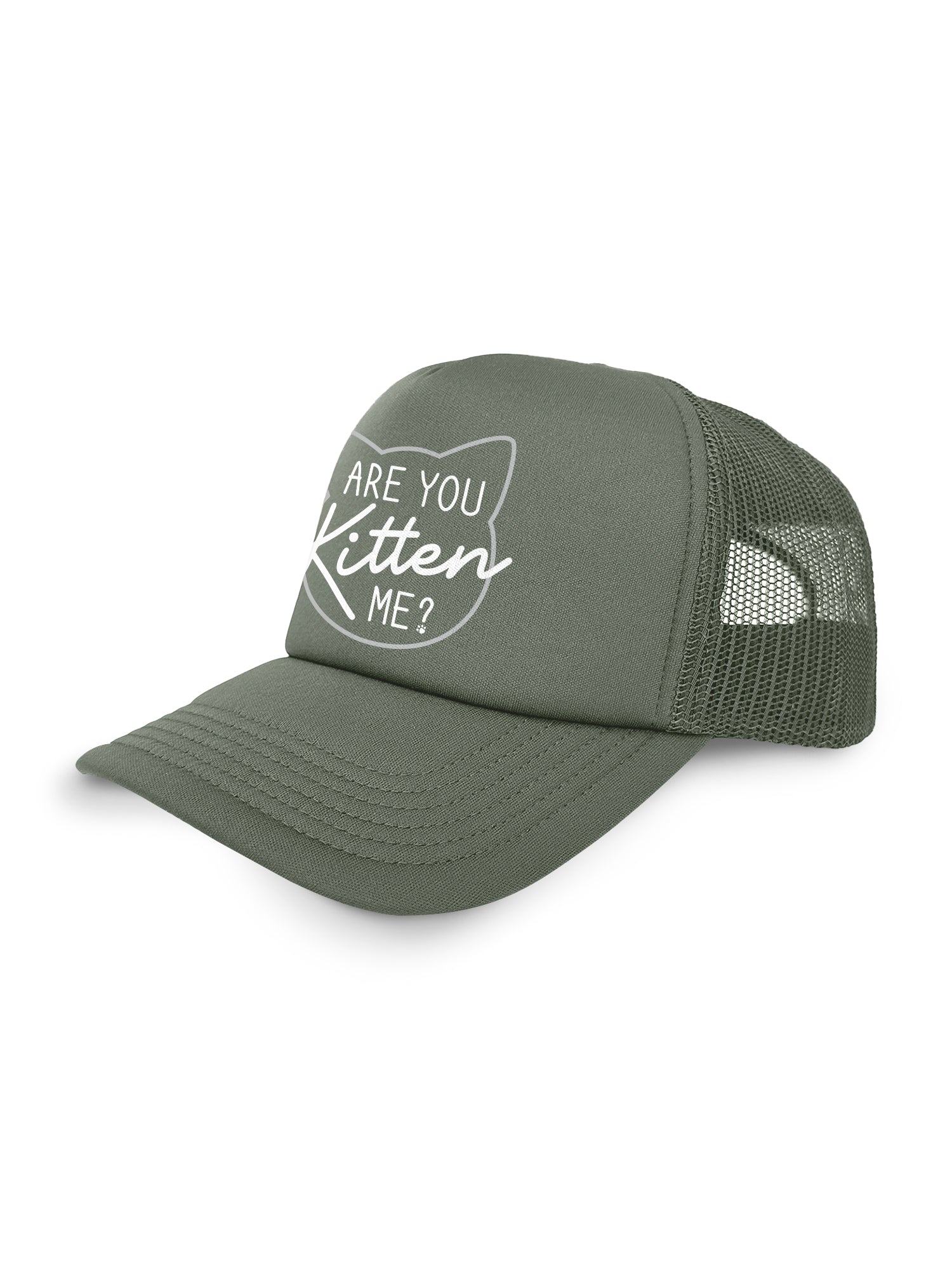 Are You Kitten Me? Foam Trucker Cap