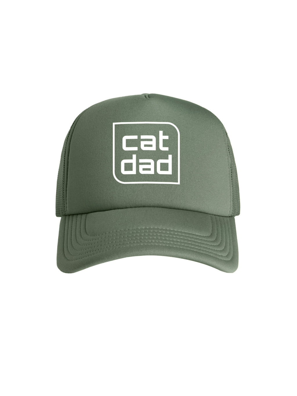 Cat Dad Foam Trucker Cap