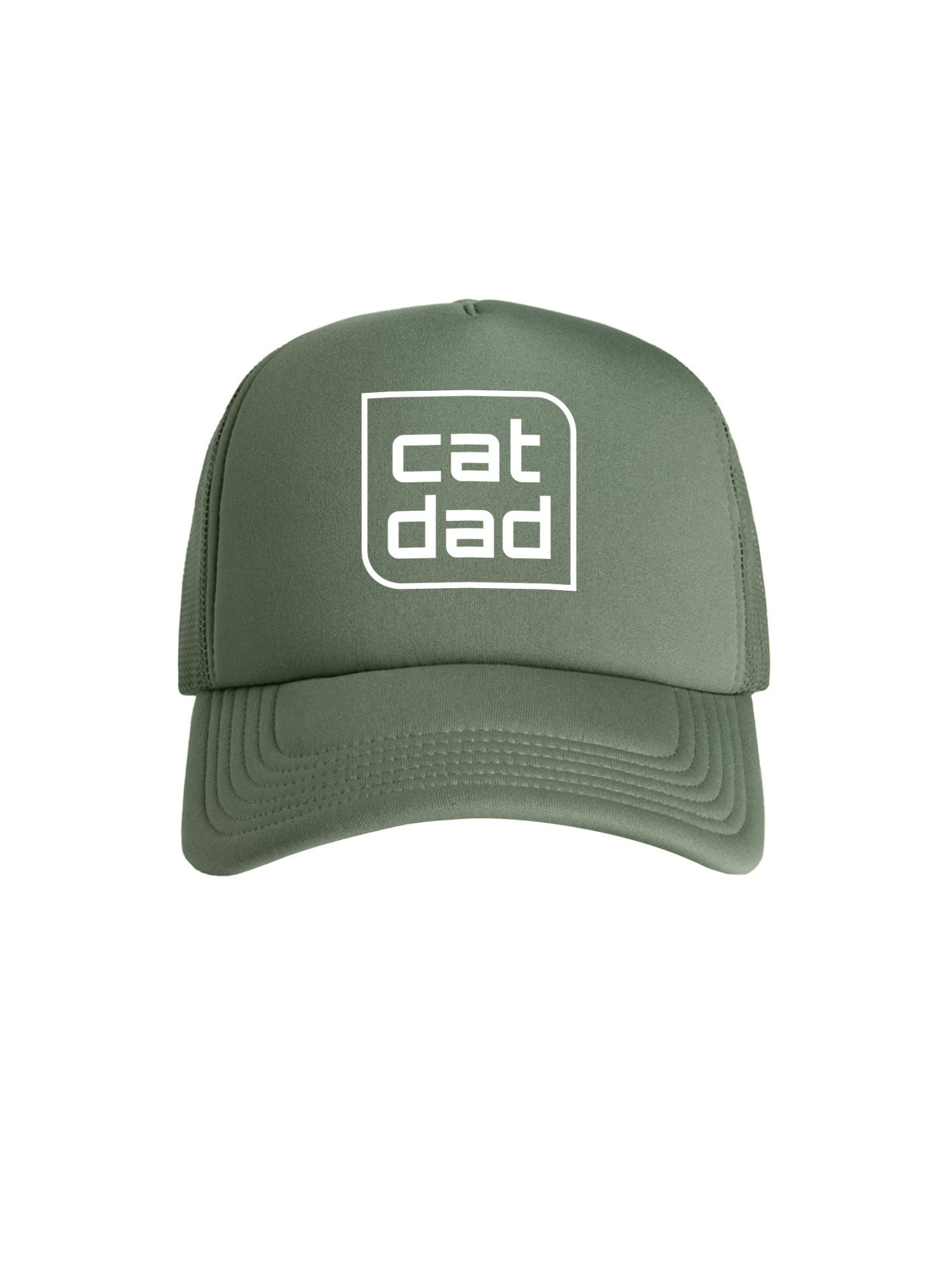 Cat Dad Foam Trucker Cap