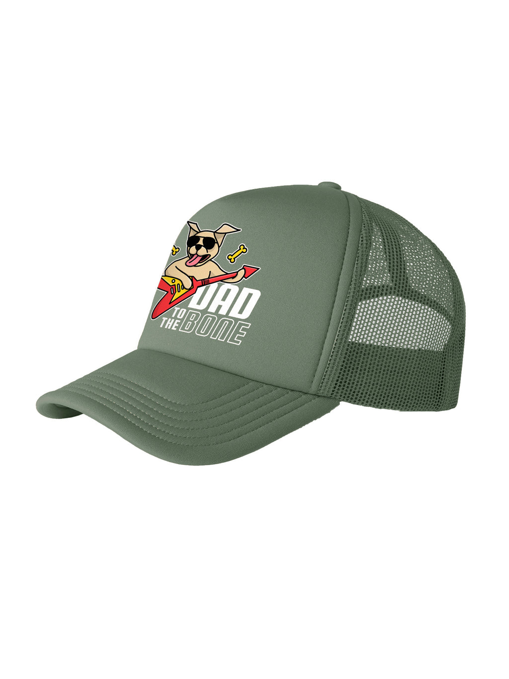 Dad To The Bone Foam Trucker Cap