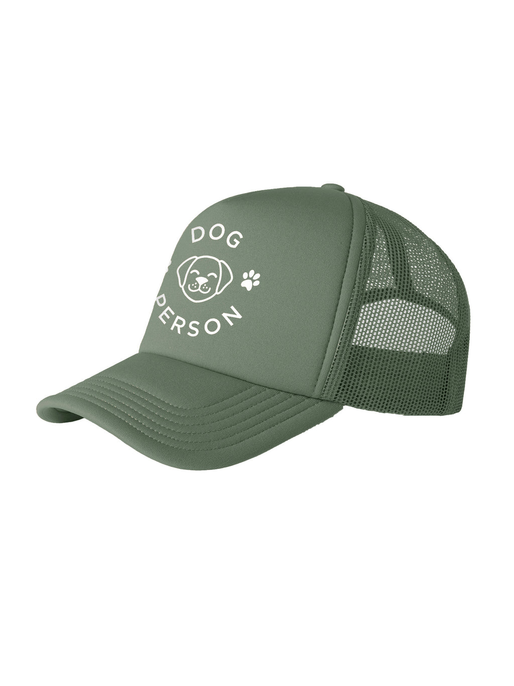 Dog Person Foam Trucker Cap