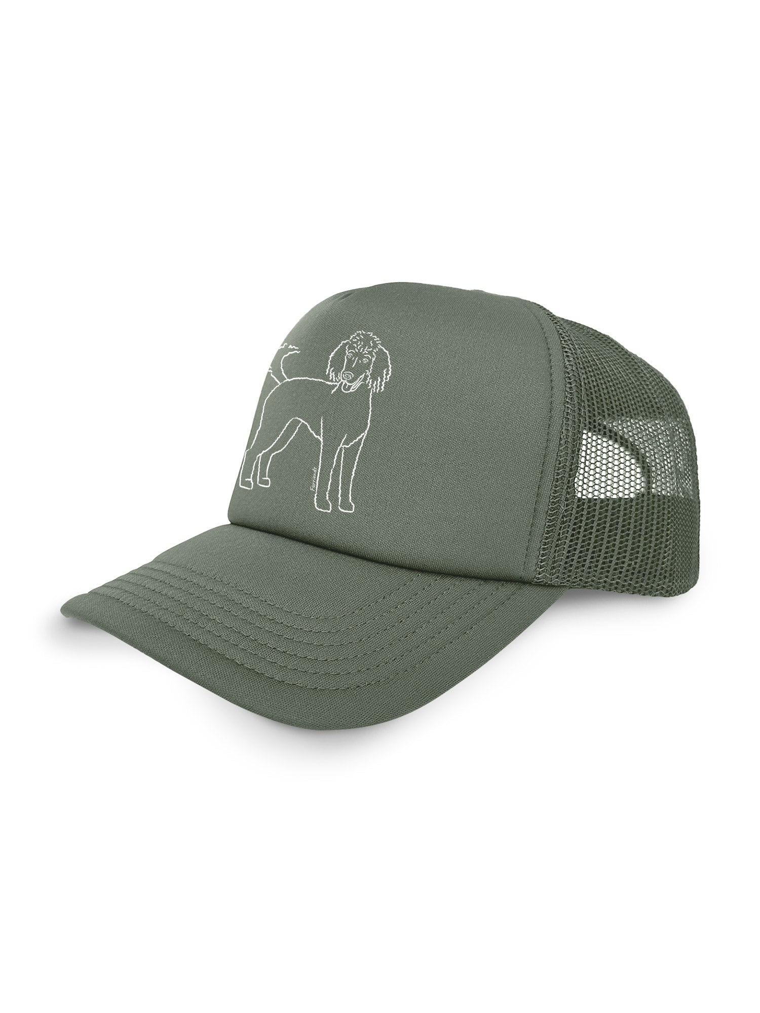 Dog Breed Foam Trucker Cap (Customisable)