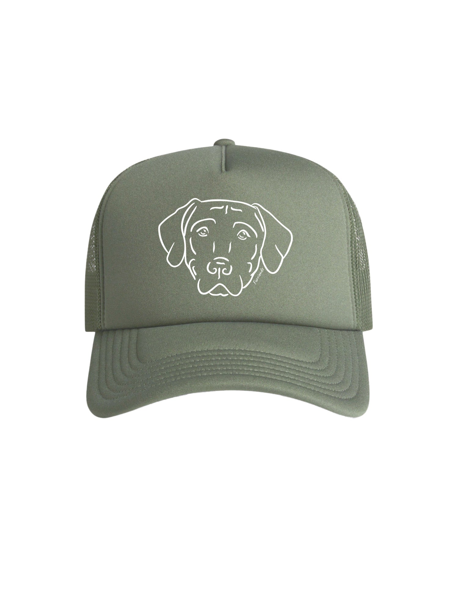 Rhodesian Ridgeback Foam Trucker Cap