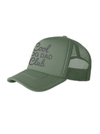 Cool Dog Dad Club Signature Script Foam Trucker Cap