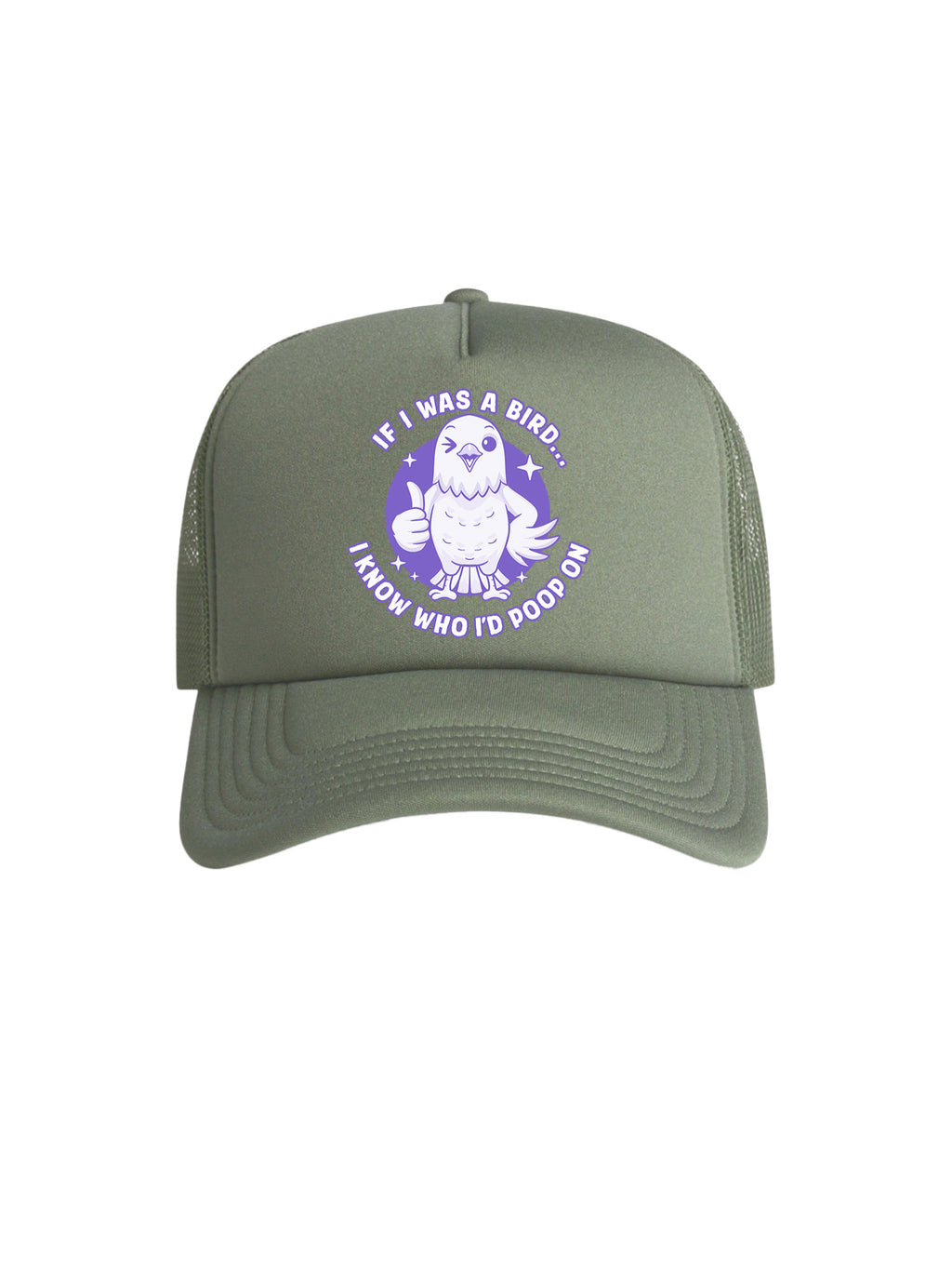 If I Was A Bird Foam Trucker Cap