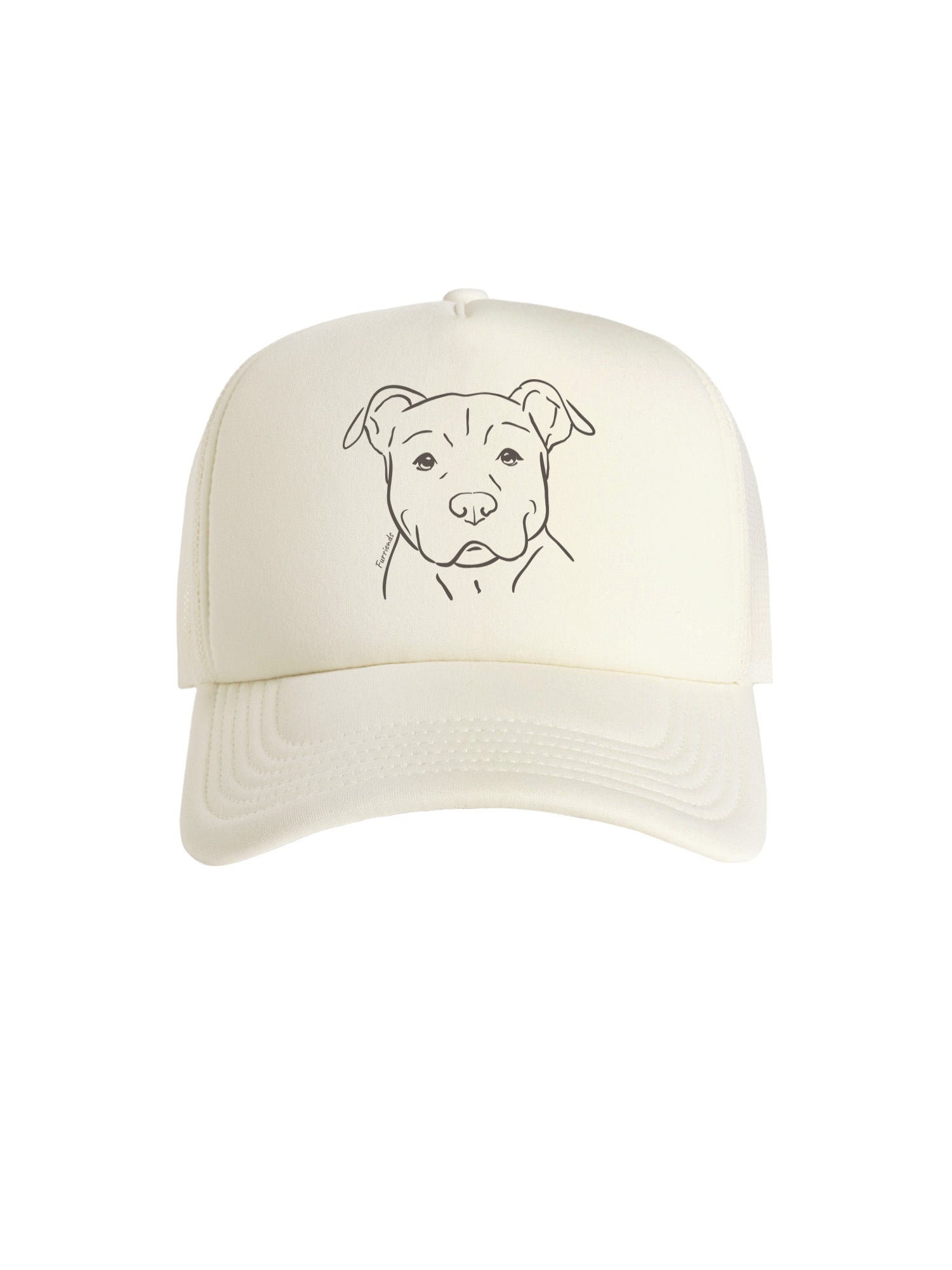 American Staffordshire Terrier Foam Trucker Cap