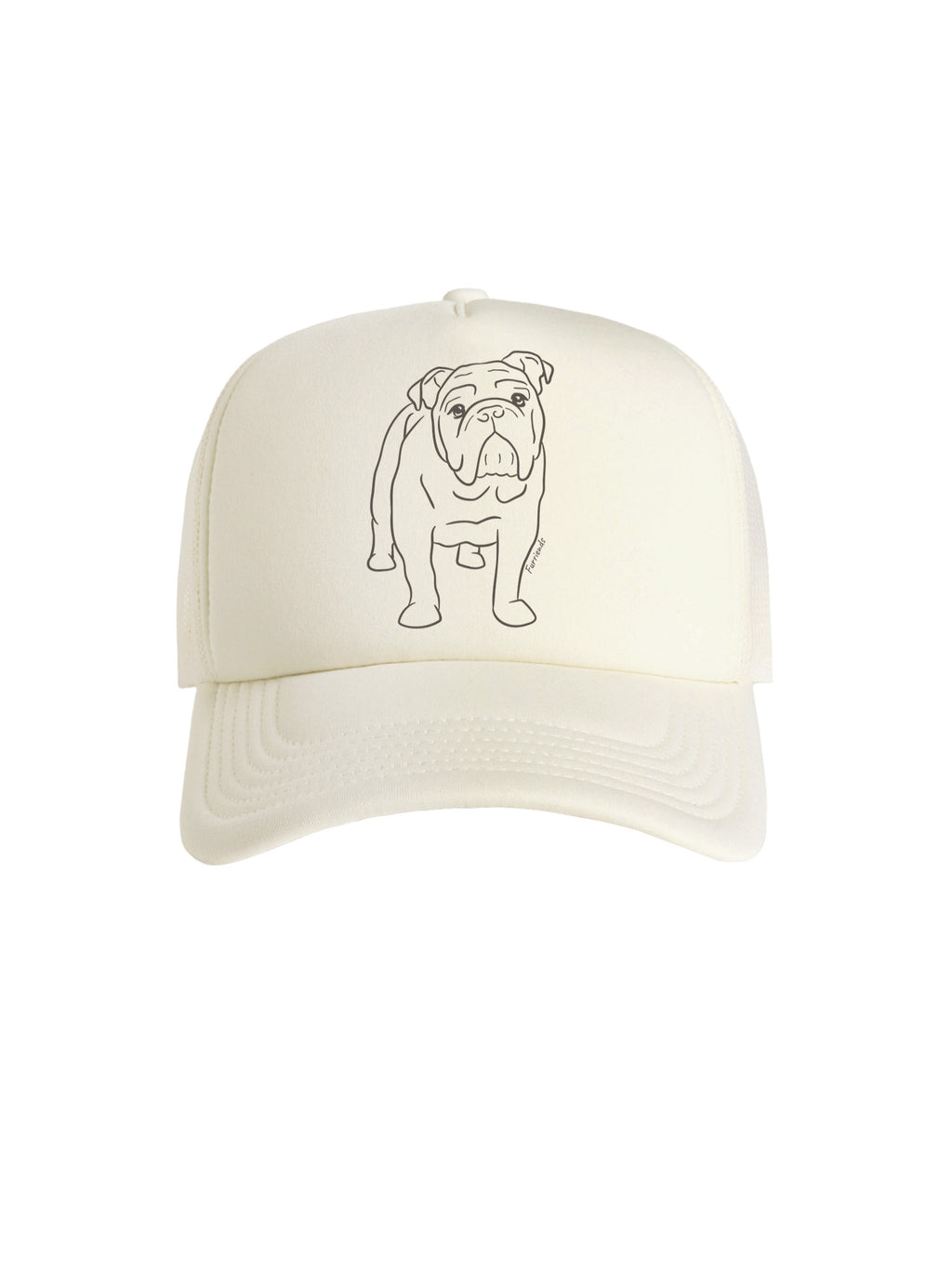 British Bulldog Foam Trucker Cap