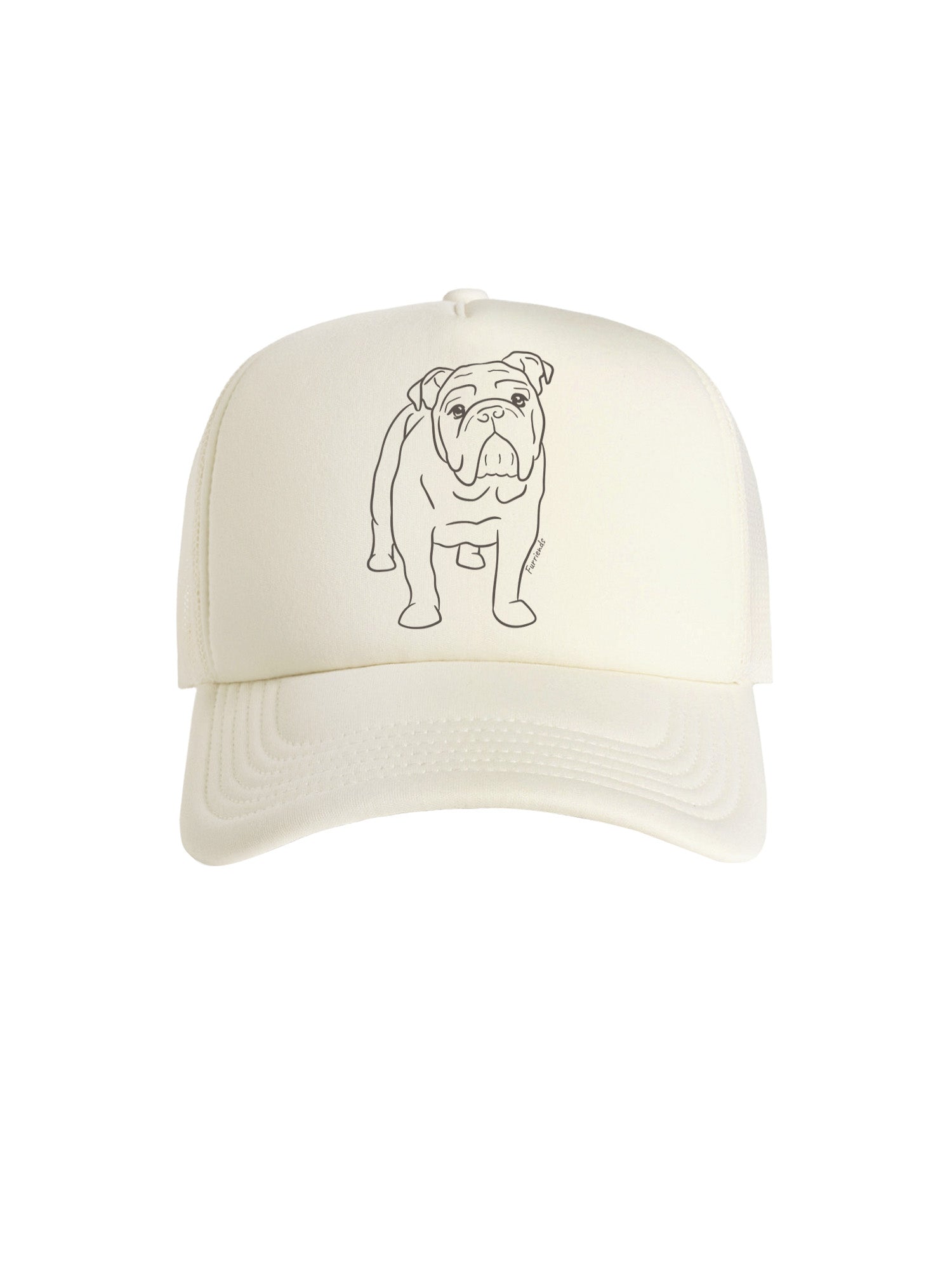 British Bulldog Foam Trucker Cap