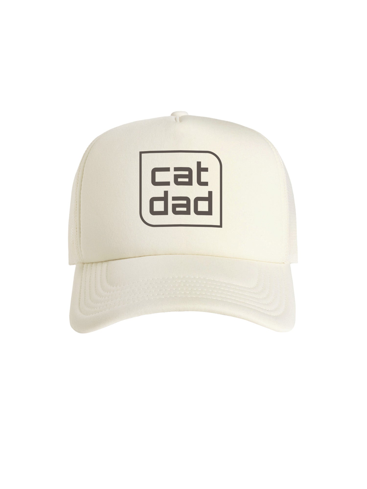 Cat Dad Foam Trucker Cap
