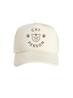 Cat Person Foam Trucker Cap