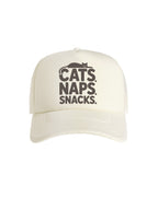 Cats. Naps. Snacks. Foam Trucker Cap