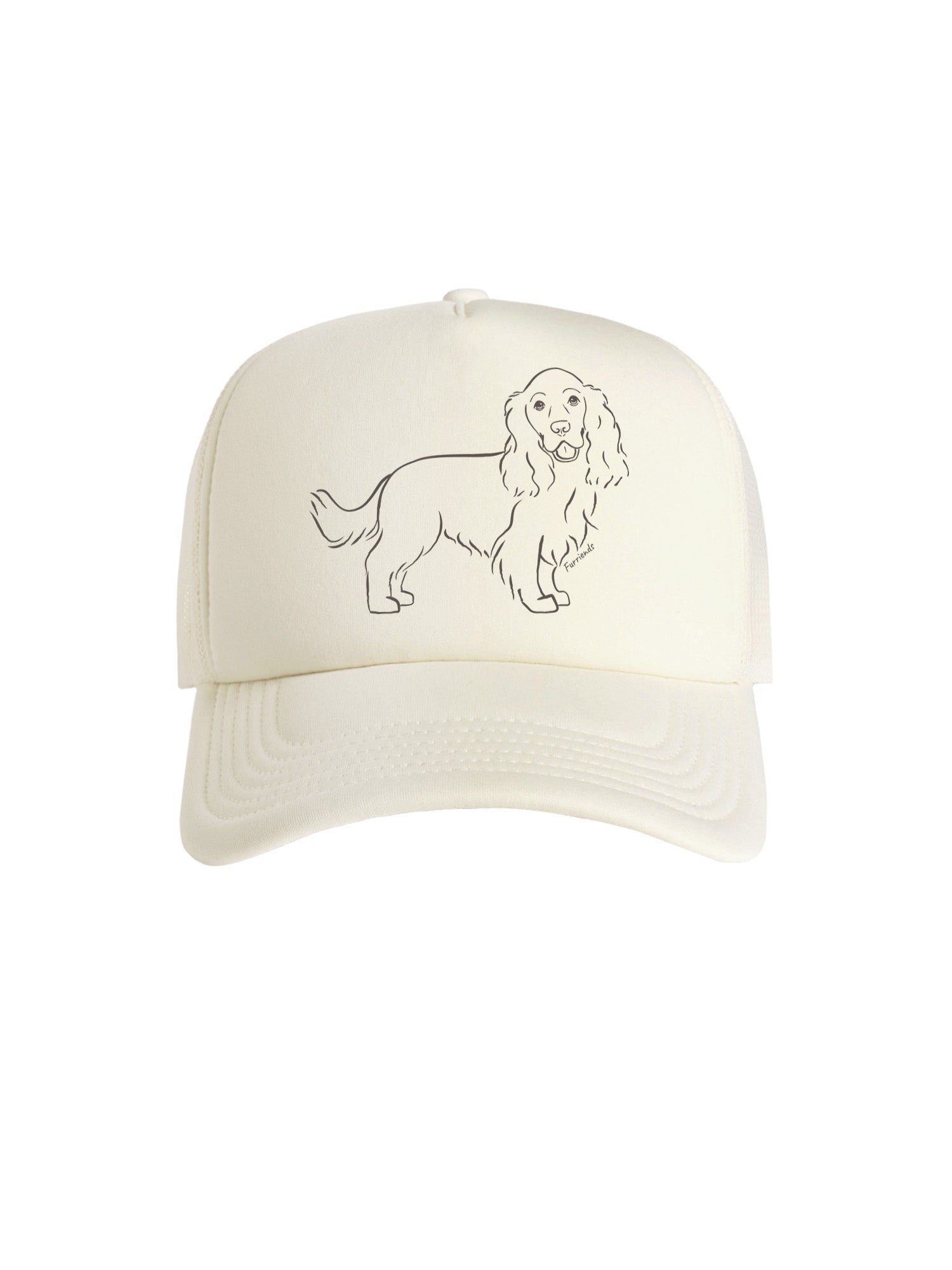 Cocker Spaniel Foam Trucker Cap