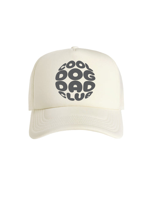 Cool Dog Dad Club Orb Foam Trucker Cap